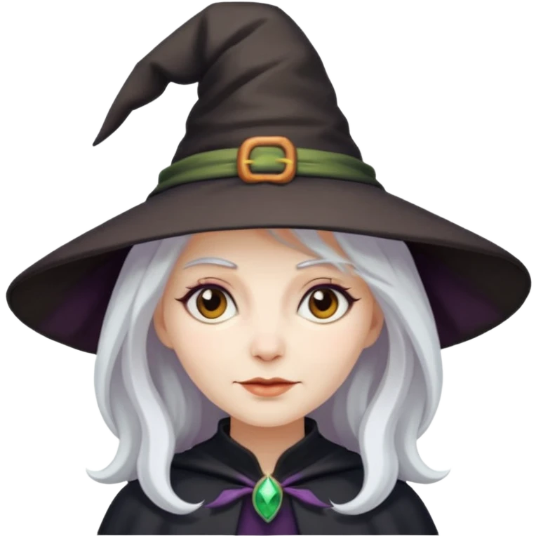 Banshee White witche emoji