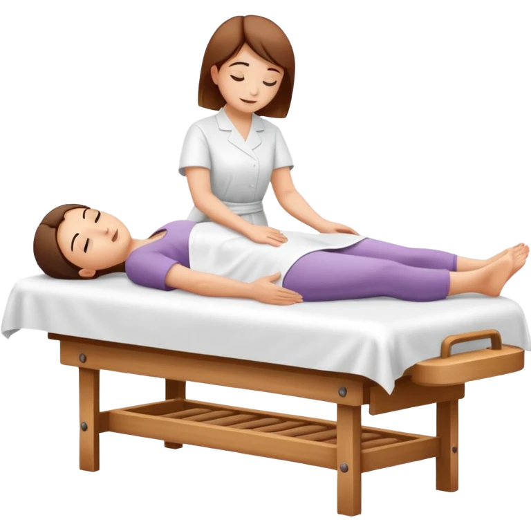Massage on some special table emoji