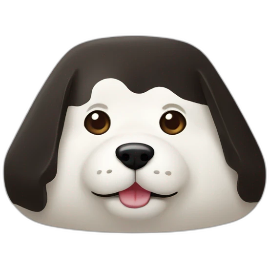 Onigiri-dog emoji