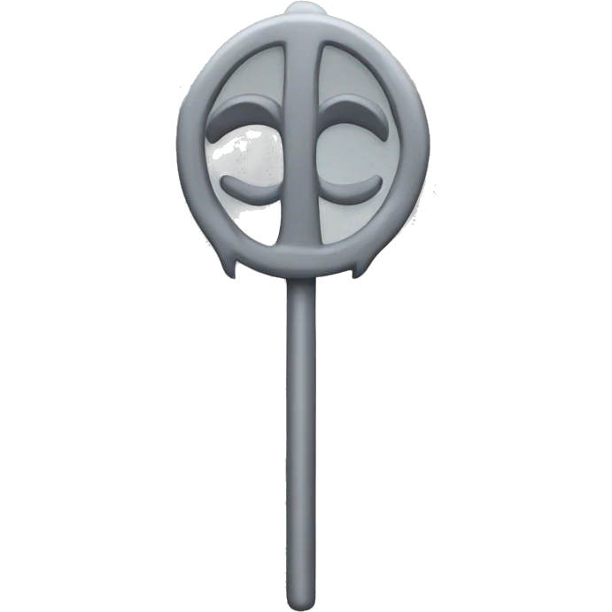 All grey staff emoji