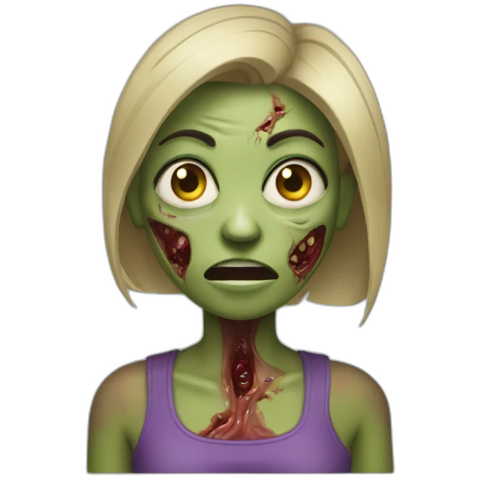 one-zombie-woman emoji