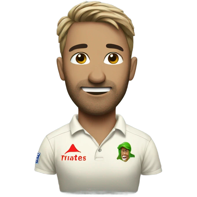 Cricketer emoji