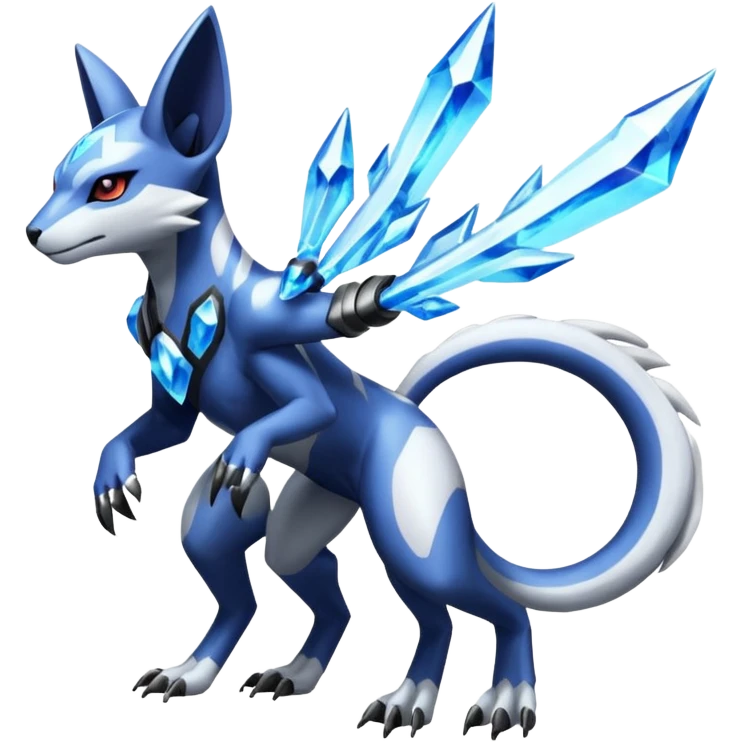 Genet-Absol-Dialga-Zeraora-Primagen-fusion-creature  emoji
