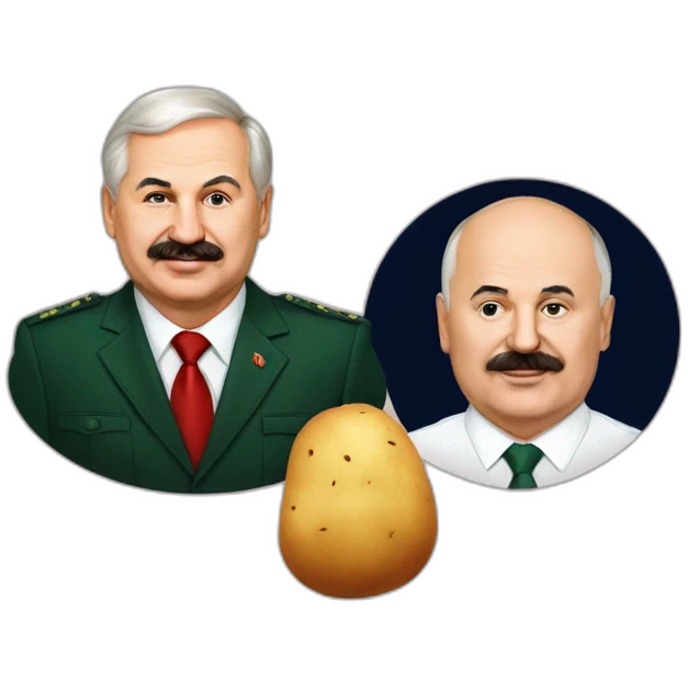 lukashenko and potato emoji