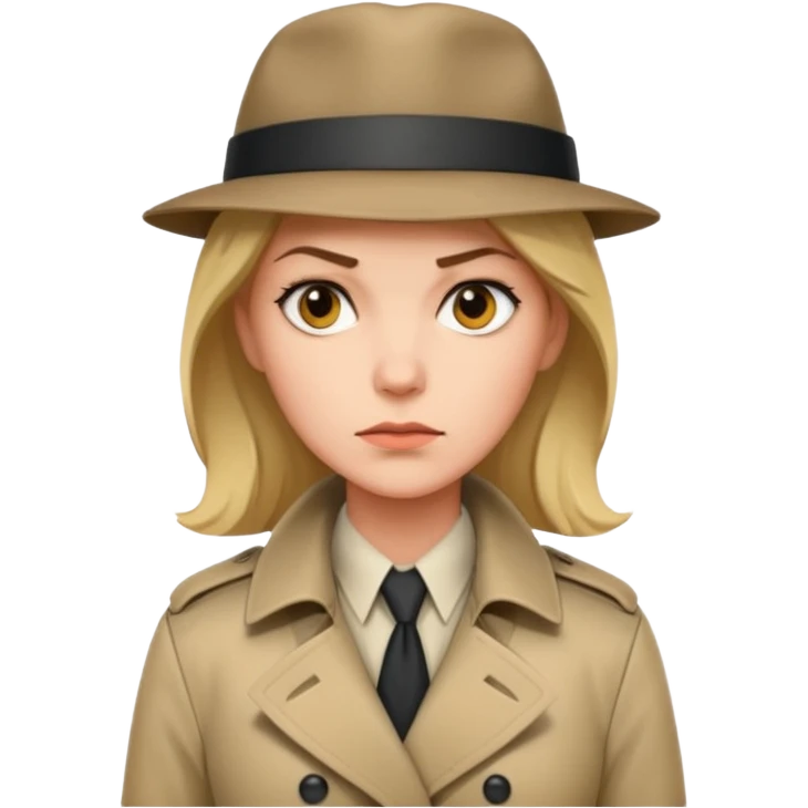 female detective emoji