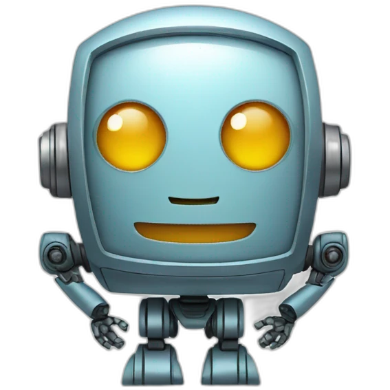 robot happy emoji