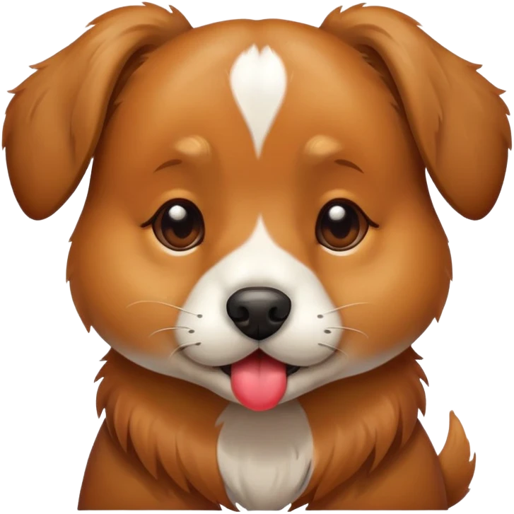 dog kiss emoji