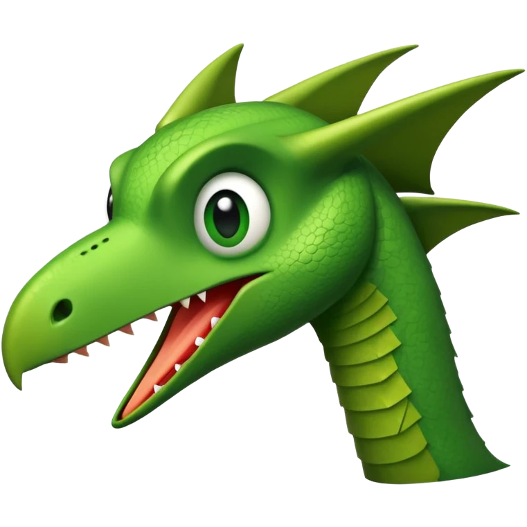 Pterodactyl's winking face emoji