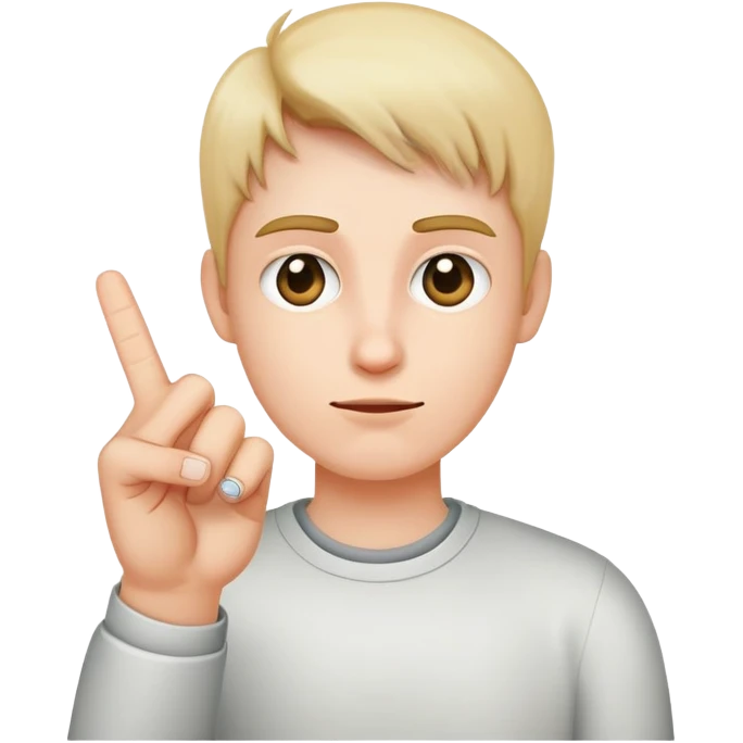 Person die Mittelfinger zeigt  emoji