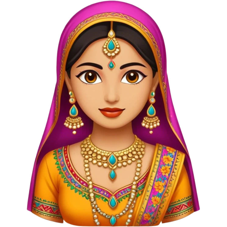 Desi look  emoji