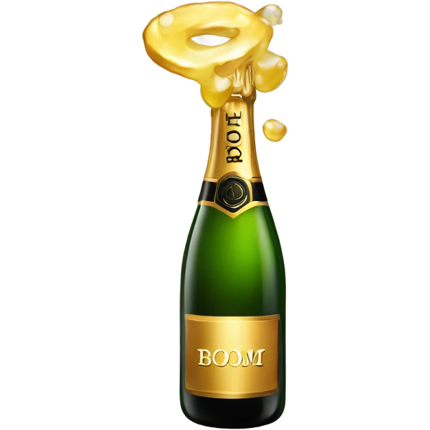 champagne emoji