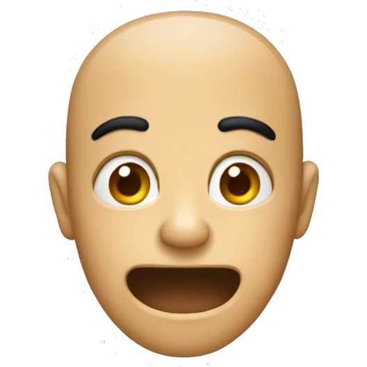 Emogi qui baisse la tête et qui lève la main emoji