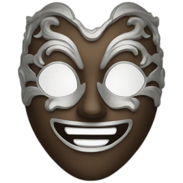 Caca-masqué emoji