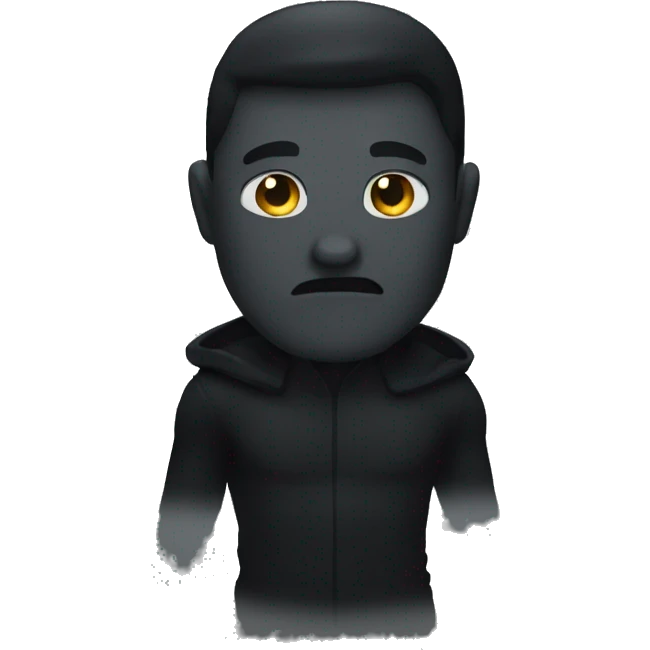 Dark shadow emoji