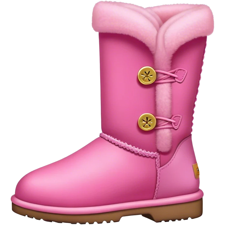 Pink uggs emoji