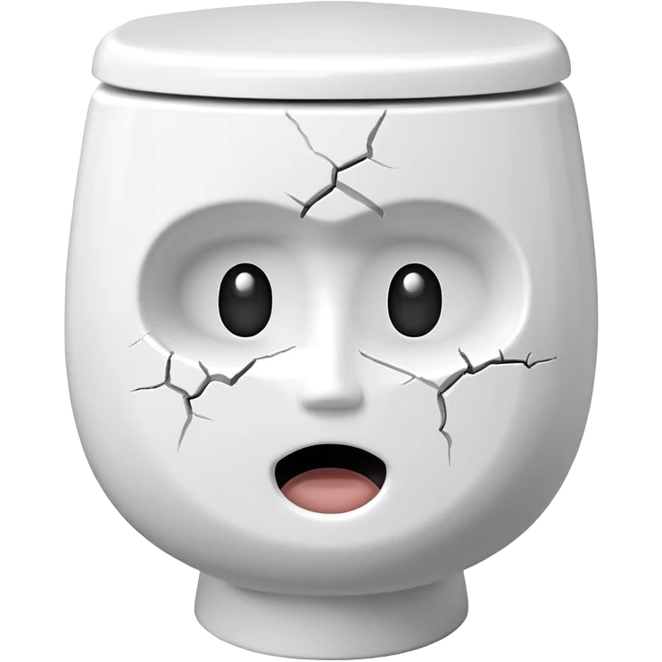 Skibidi Toilet with a face emoji