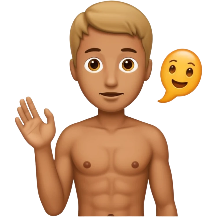 Мужчина показывает свой член emoji