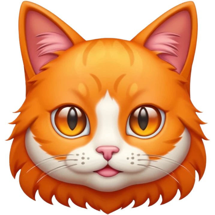 The iPhone cat emoji with star eyes emoji