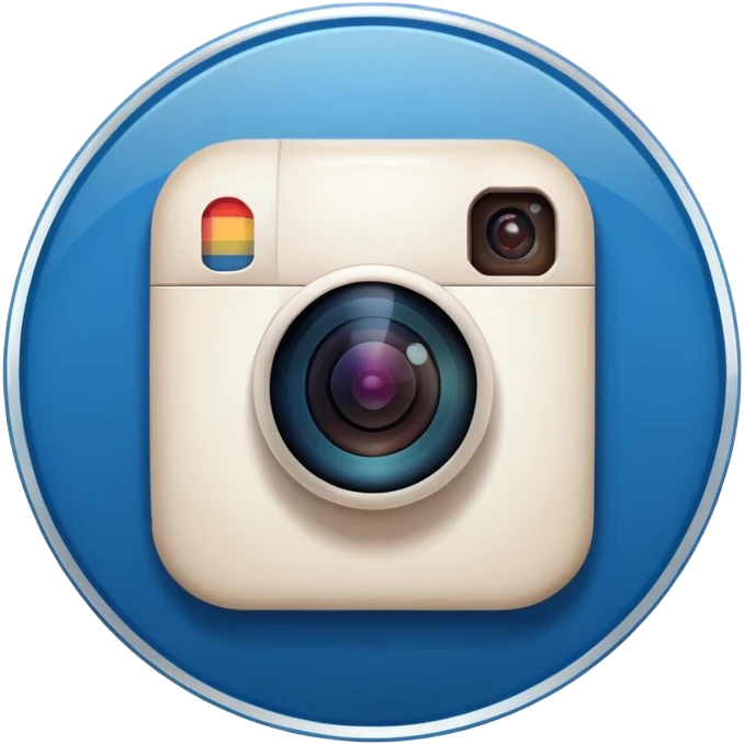 A high-resolution 2D icon of an Instagram-style verified badge. 8 jagged circle emoji