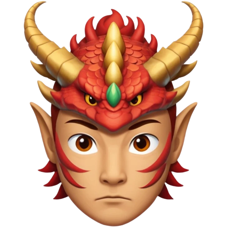 Dai (dragon quest) forehead dragon symbol emoji