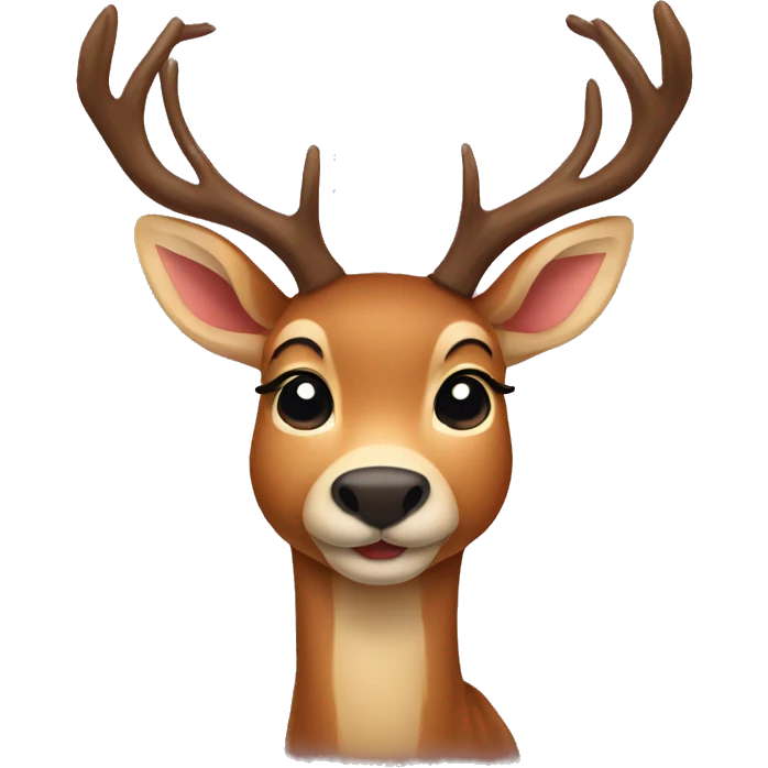 deer in love emoji