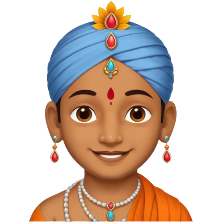 Krishna tilak emoji