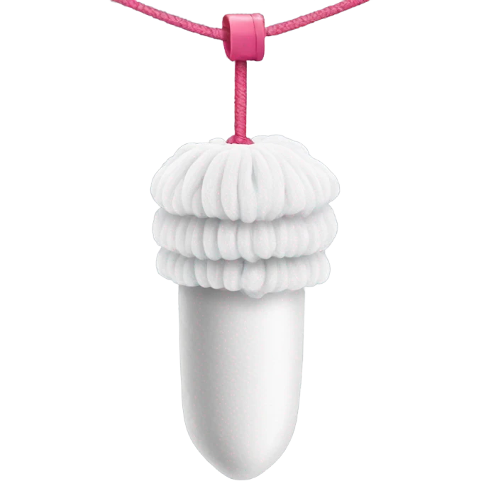 Tampon with string emoji