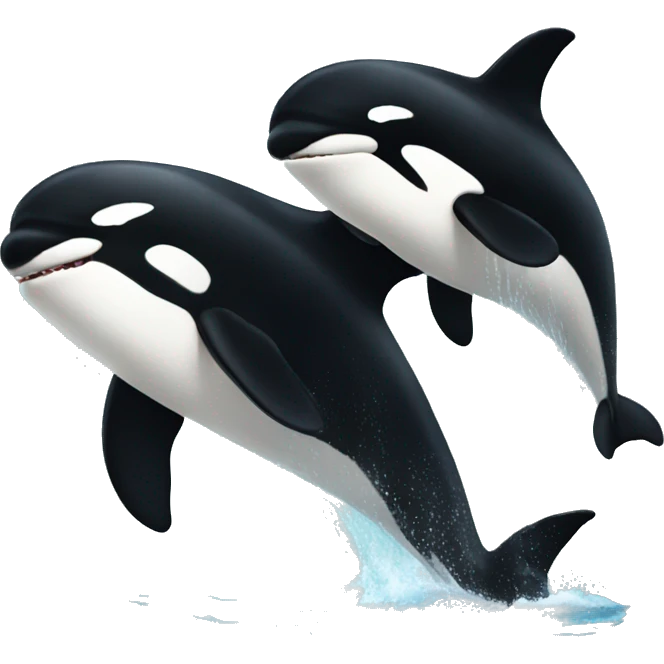 exciting orca emoji