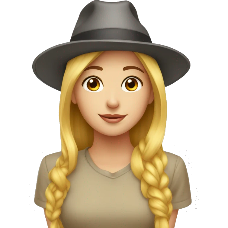 Hats off to a best female friend  emoji