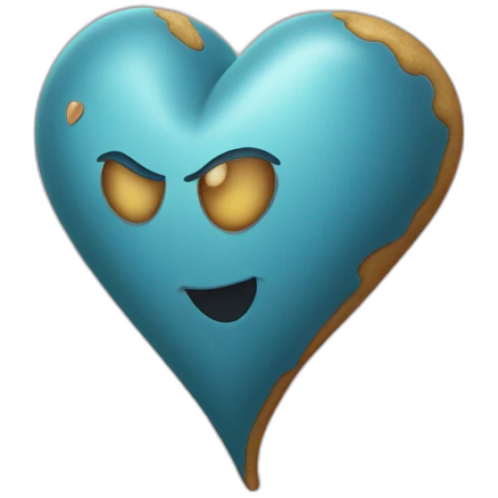 Un coeur brûlé emoji