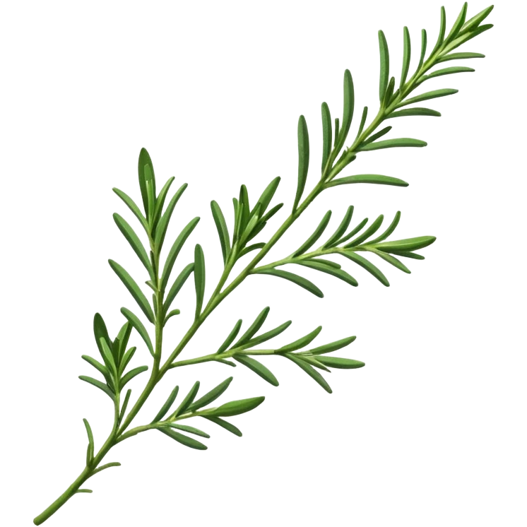 ultra realistic rosemary emoji