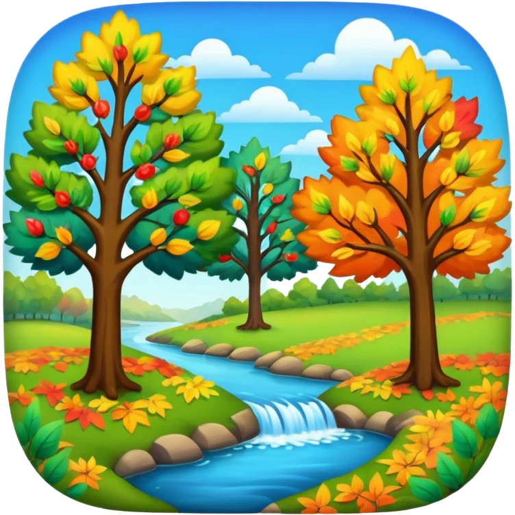 il cambio delle stagioni emoji