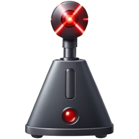 red laser emoji