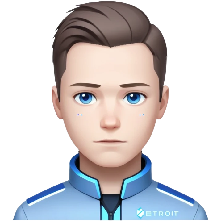 Коннор из игры Детройт стать человеком emoji