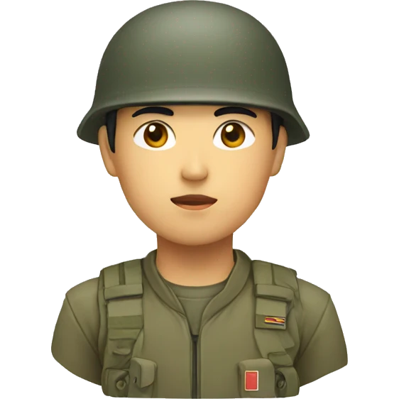 Korean Soldier emoji
