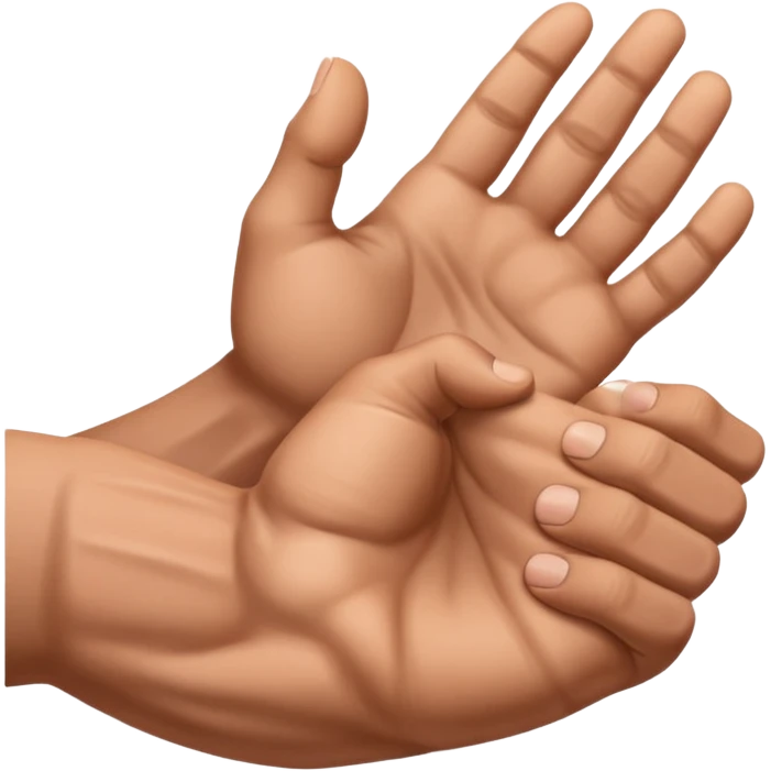 Emoji con una mano en el culo  emoji