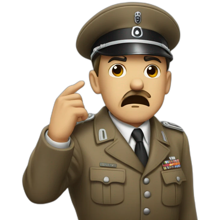 Hitler qui dab emoji