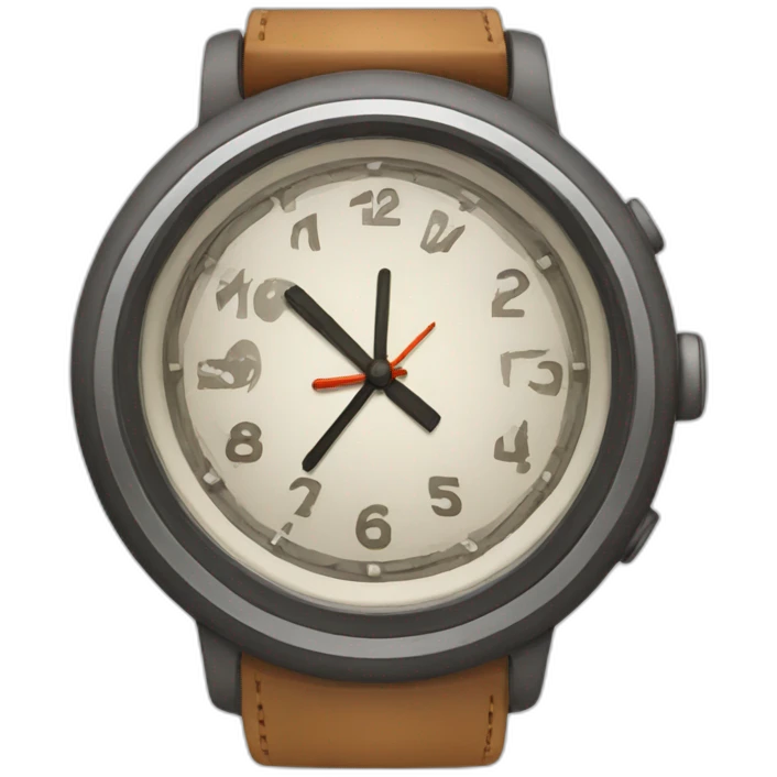 reloj emoji