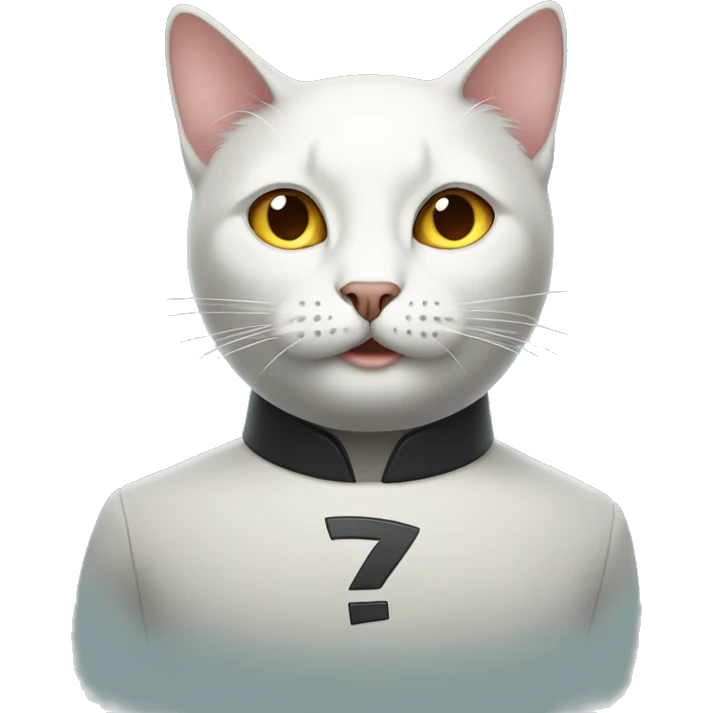 Cat with tesla emoji
