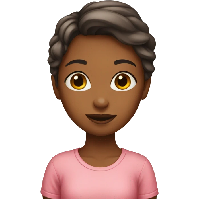 girl lives in a house emoji