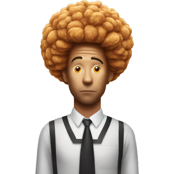 hypnotized by kfc chicken emoji