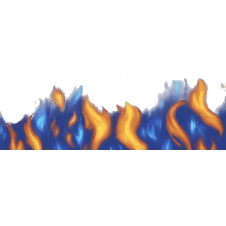 blue fire emoji