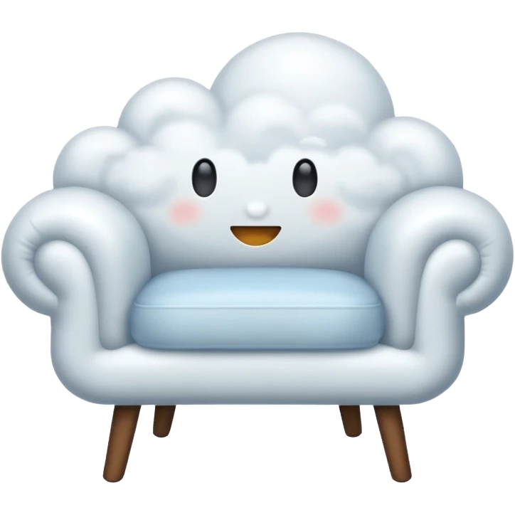 cloud chair emoji
