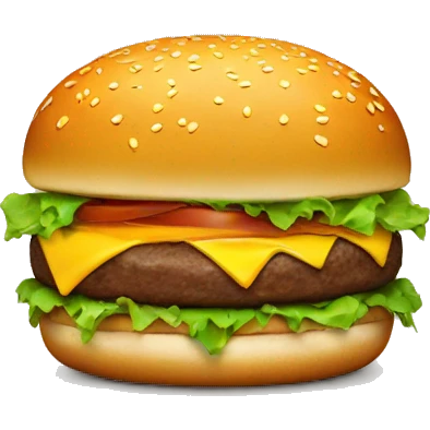Burger  emoji