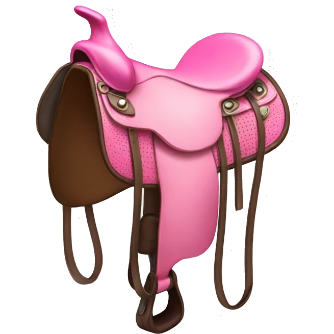 Pink Saddle emoji