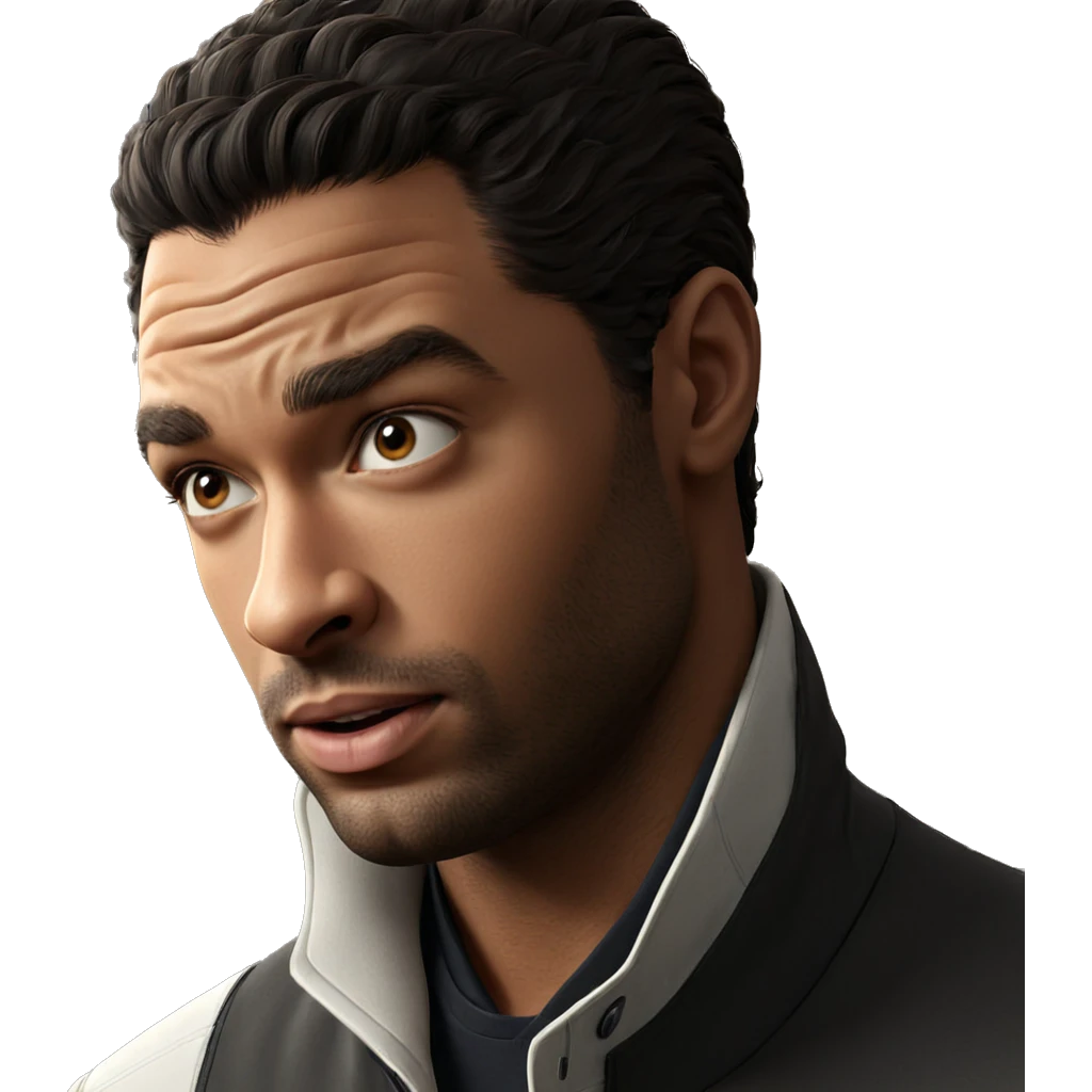 realistic portrait of a man emoji
