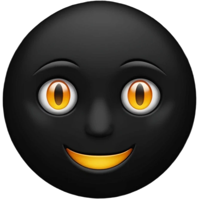 Black aesthetic emoji