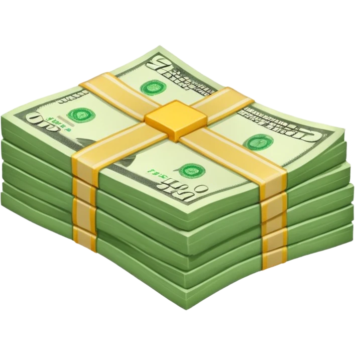 a paper money emoji