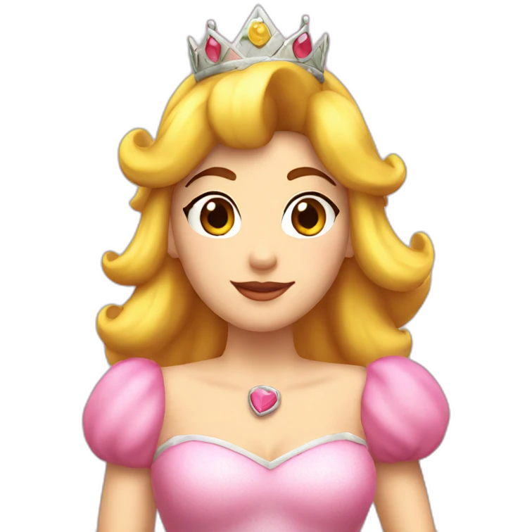 Princess Peach emoji