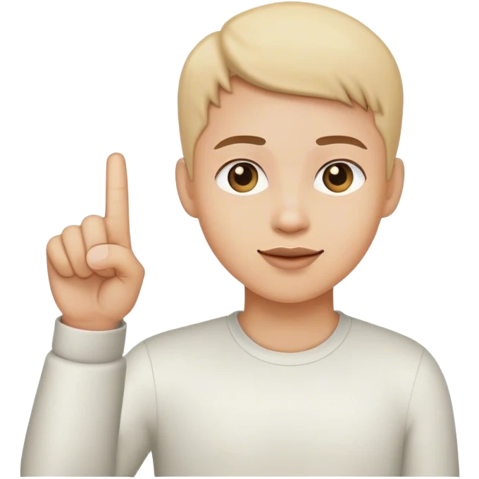 Like finger up emoji